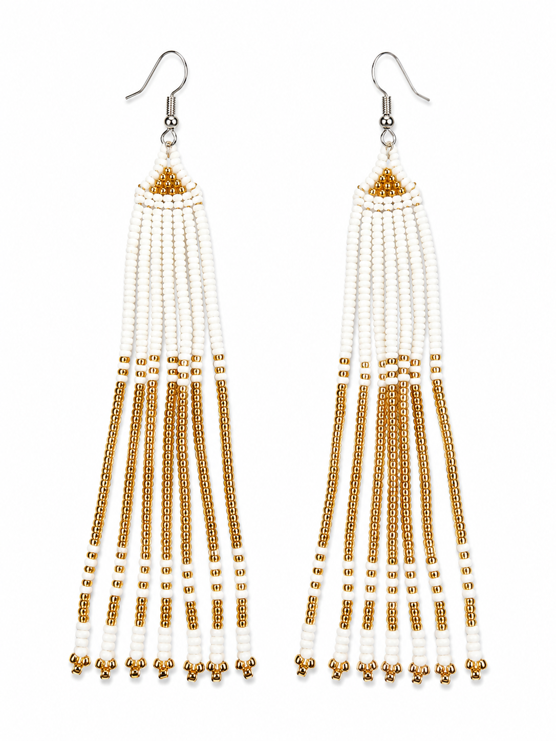 Zuri Tassel Earrings – Pearl