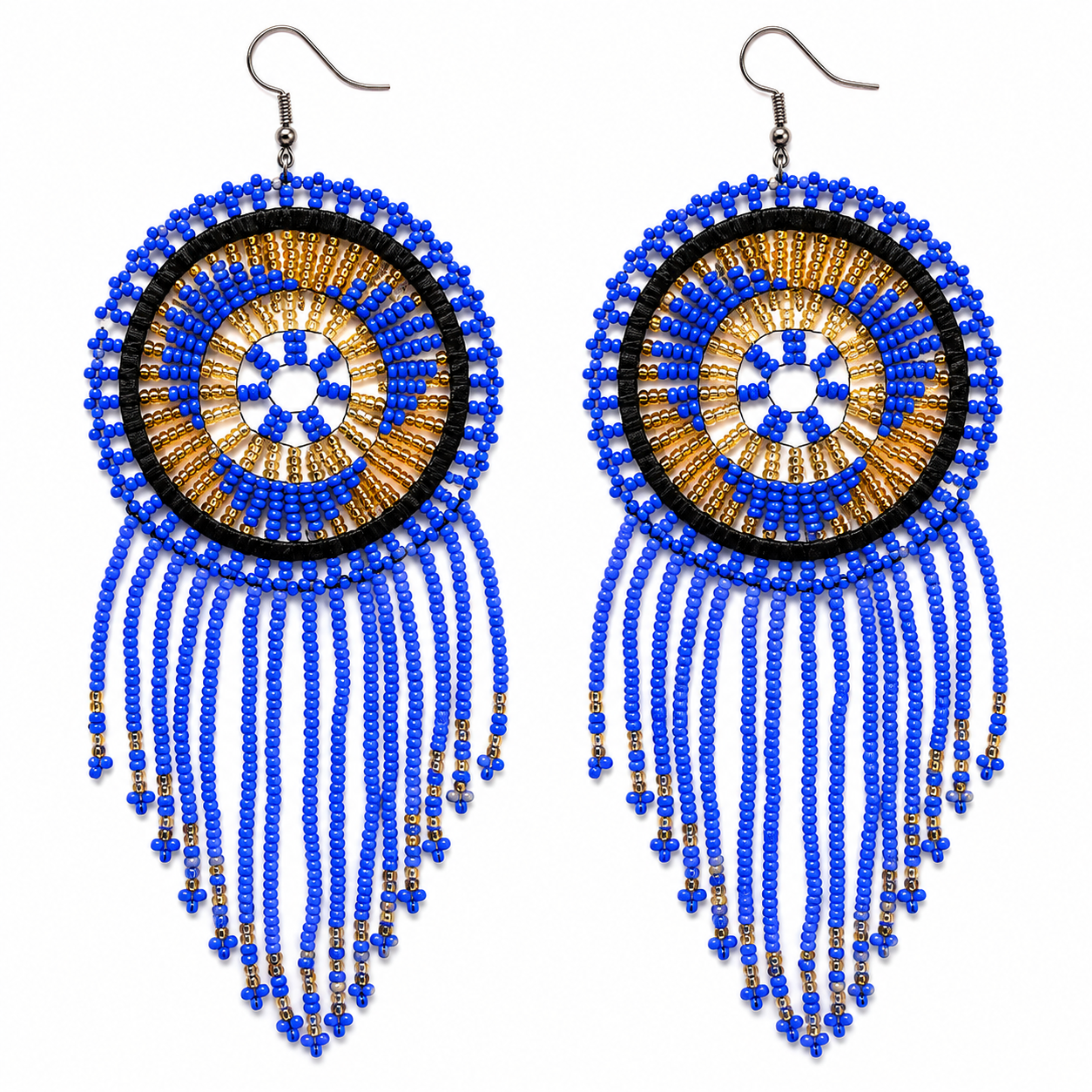Halo Fringe Earrings