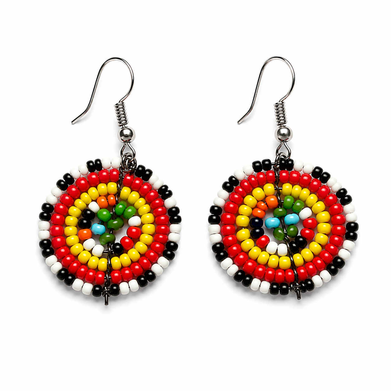 Rainbow Mosaic Earrings