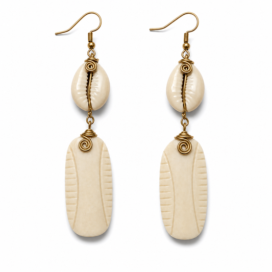 Cowrie Harmony Earrings