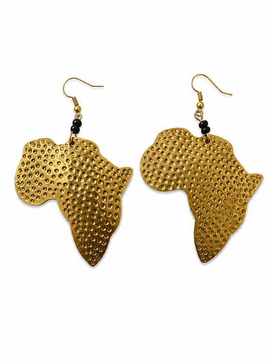 Golden Africa Earrings