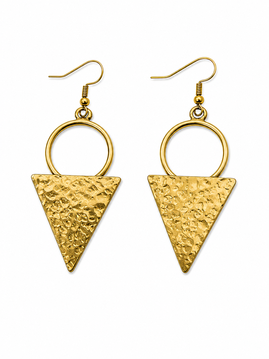 Golden Prism Earrings