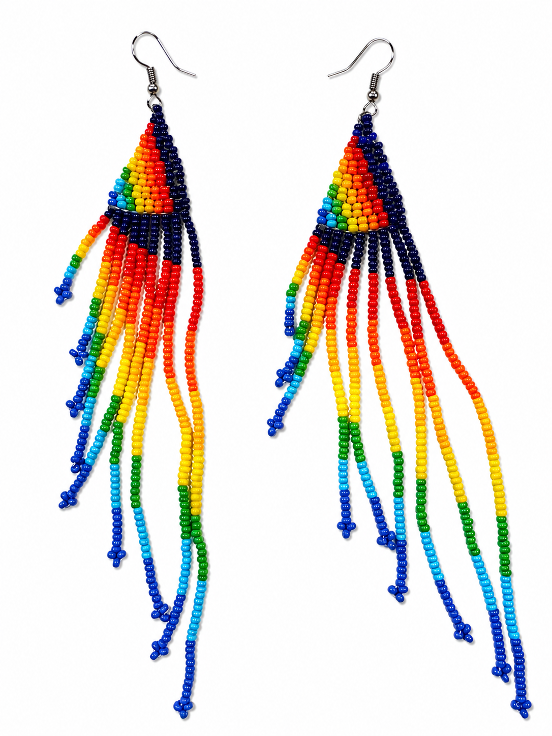 Golden Vine Earrings – Rainbow