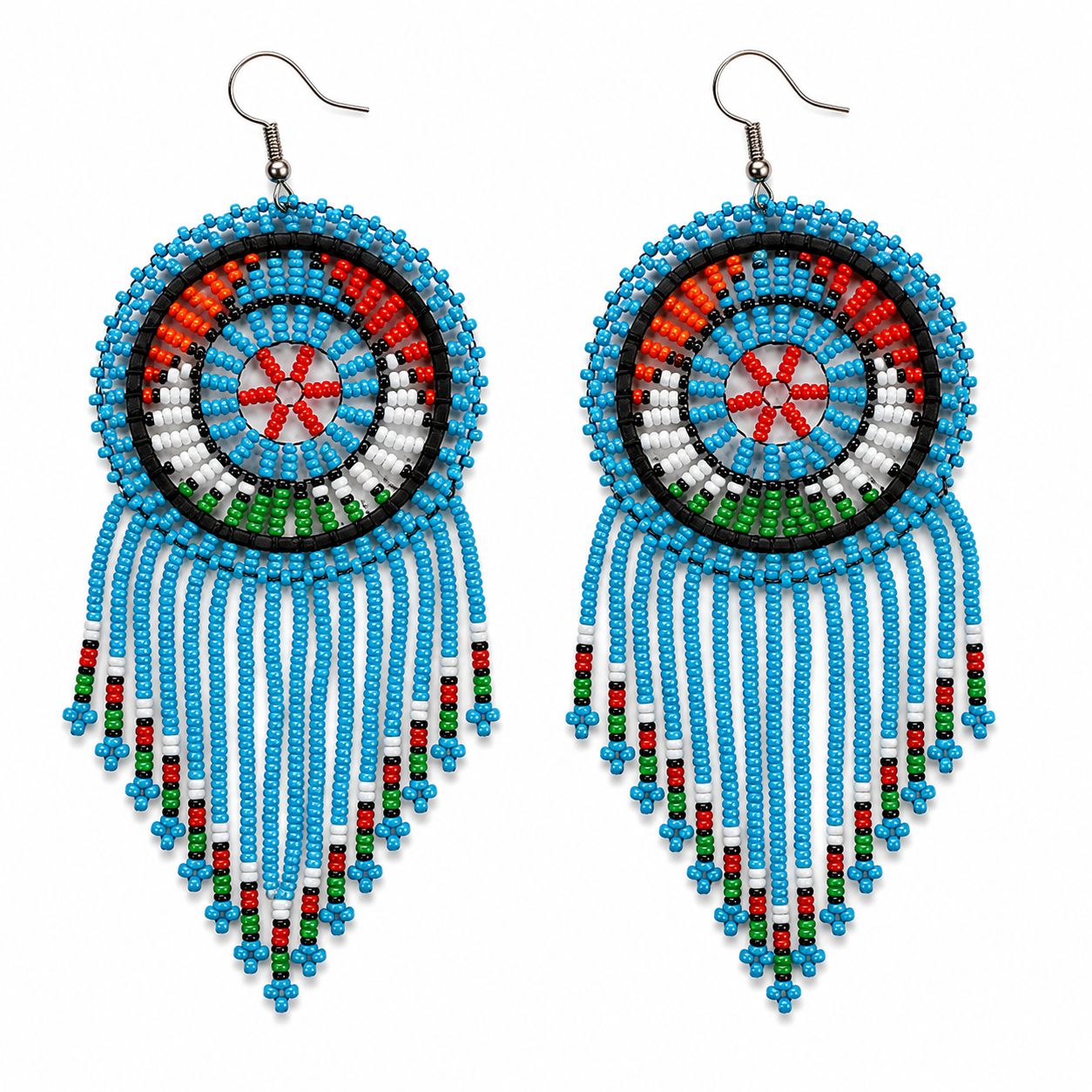 Halo Fringe Earrings