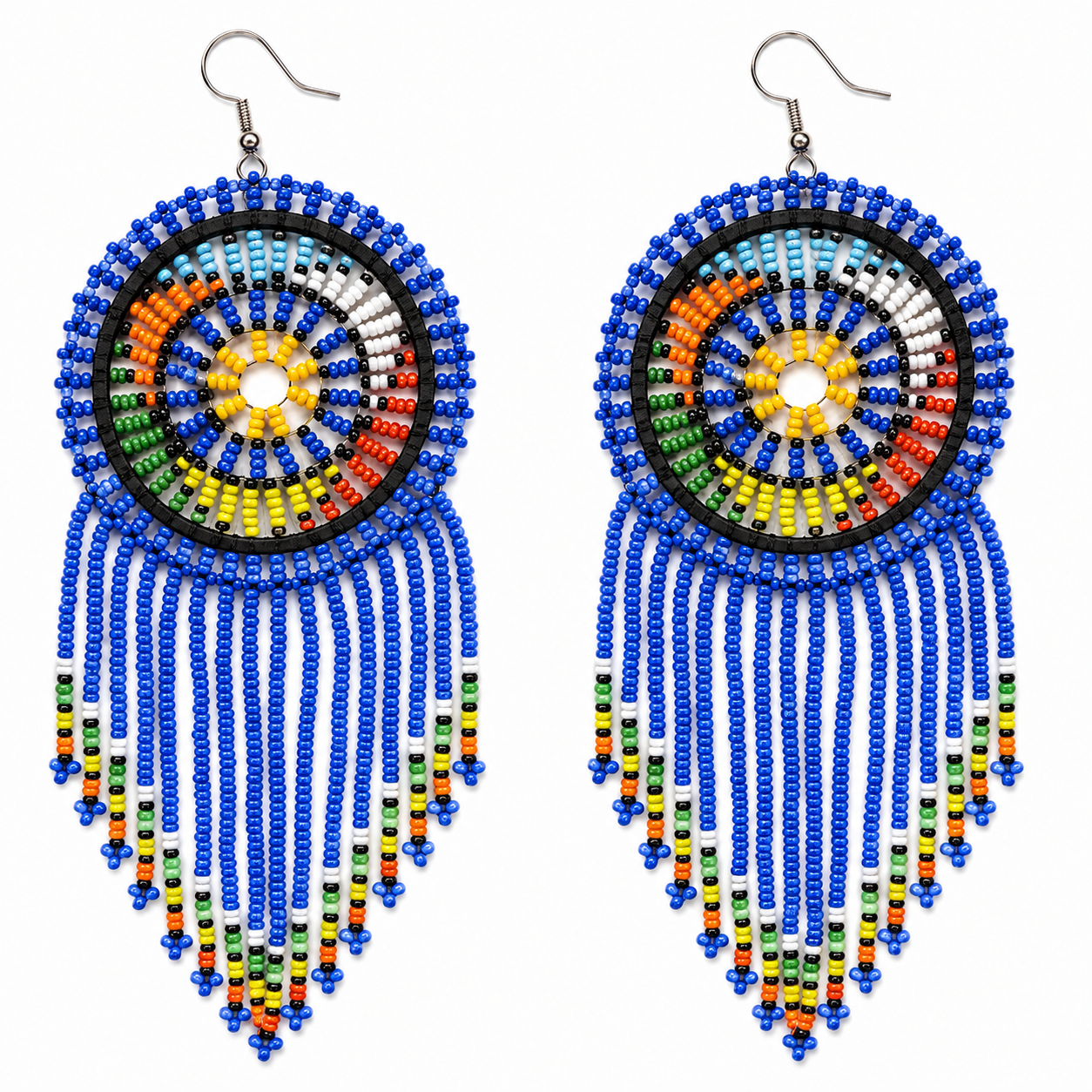 Halo Fringe Earrings