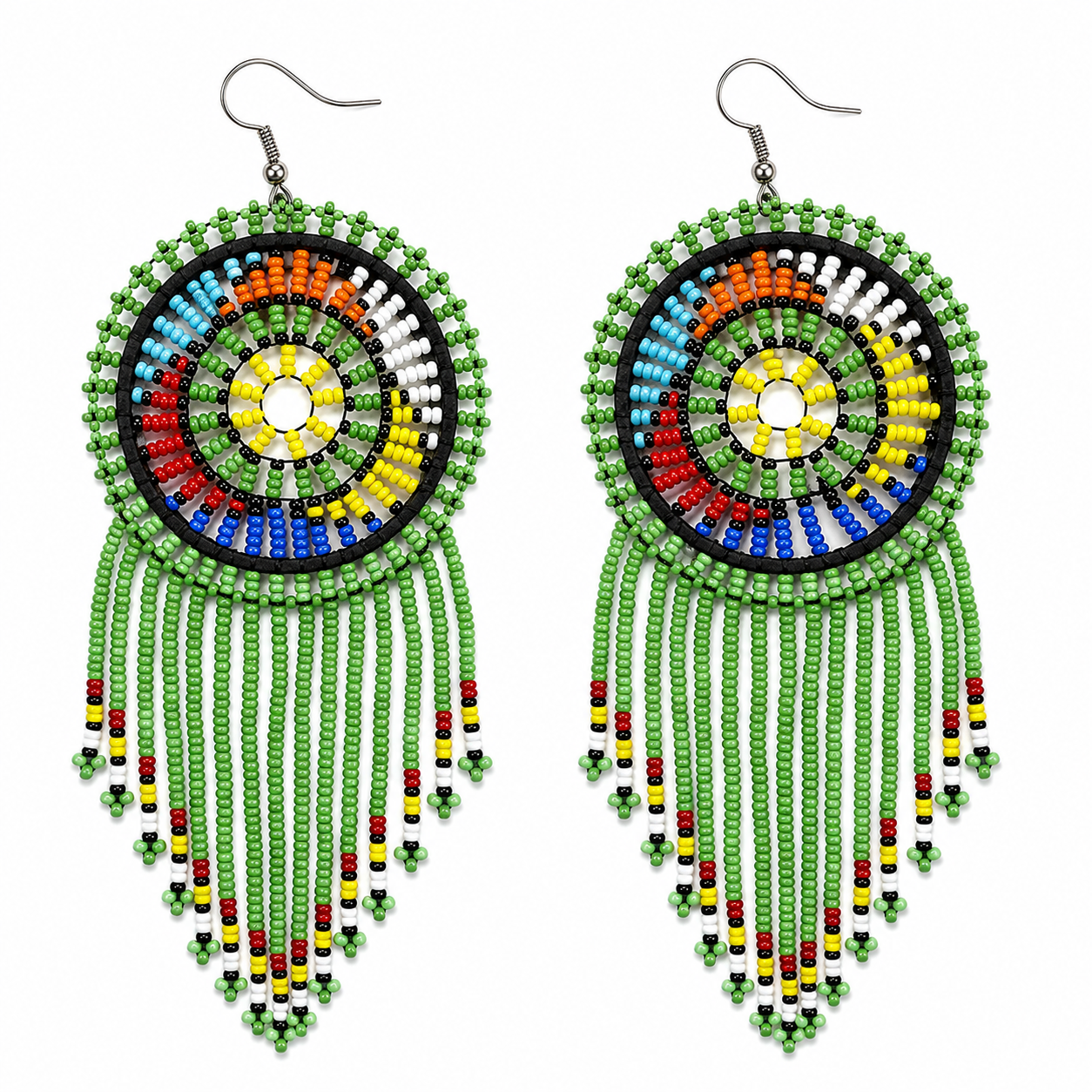Halo Fringe Earrings
