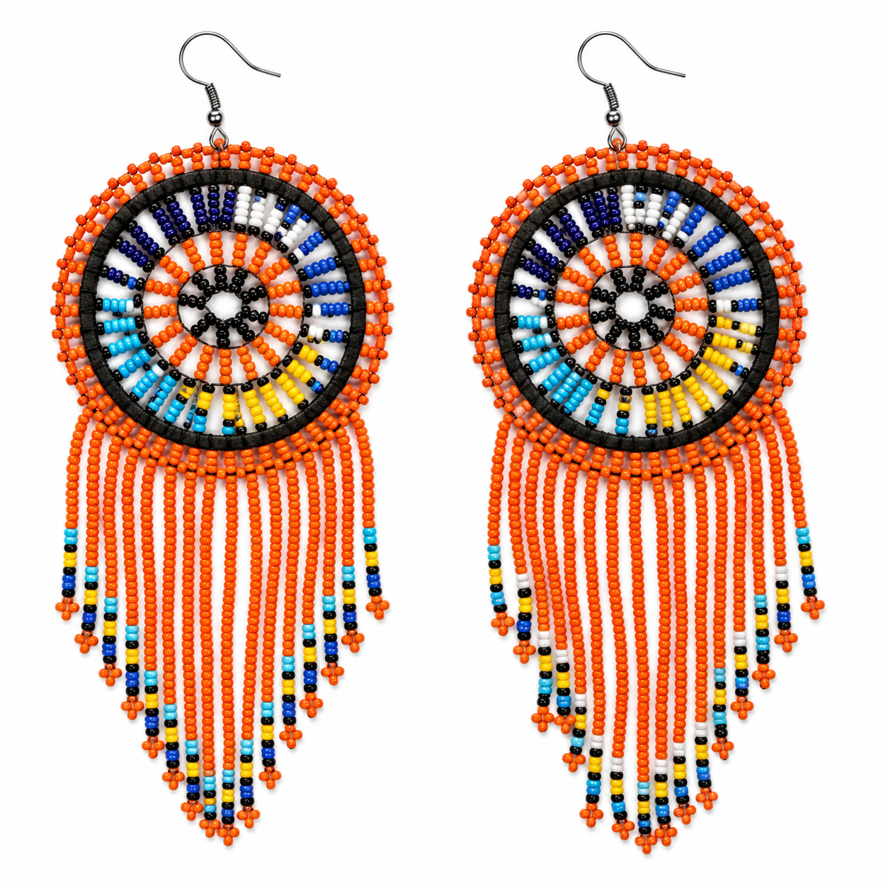 Halo Fringe Earrings