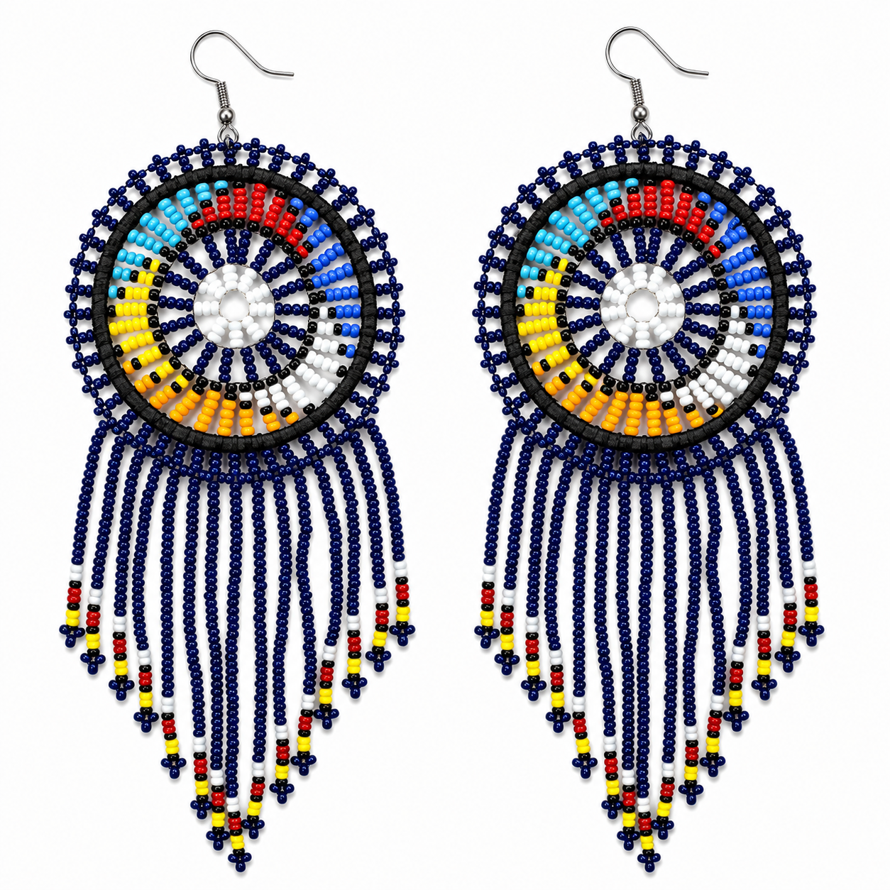 Halo Fringe Earrings