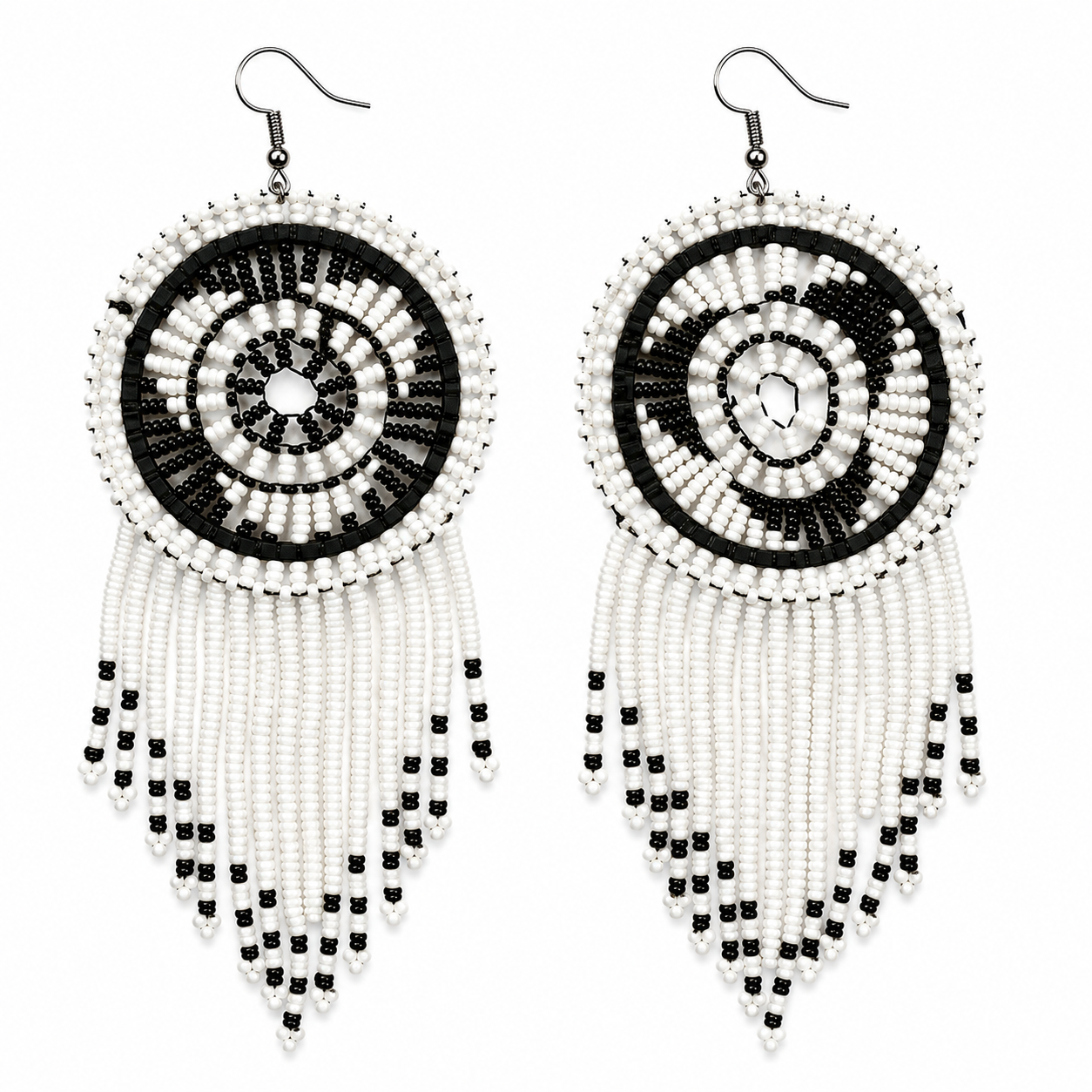 Halo Fringe Earrings