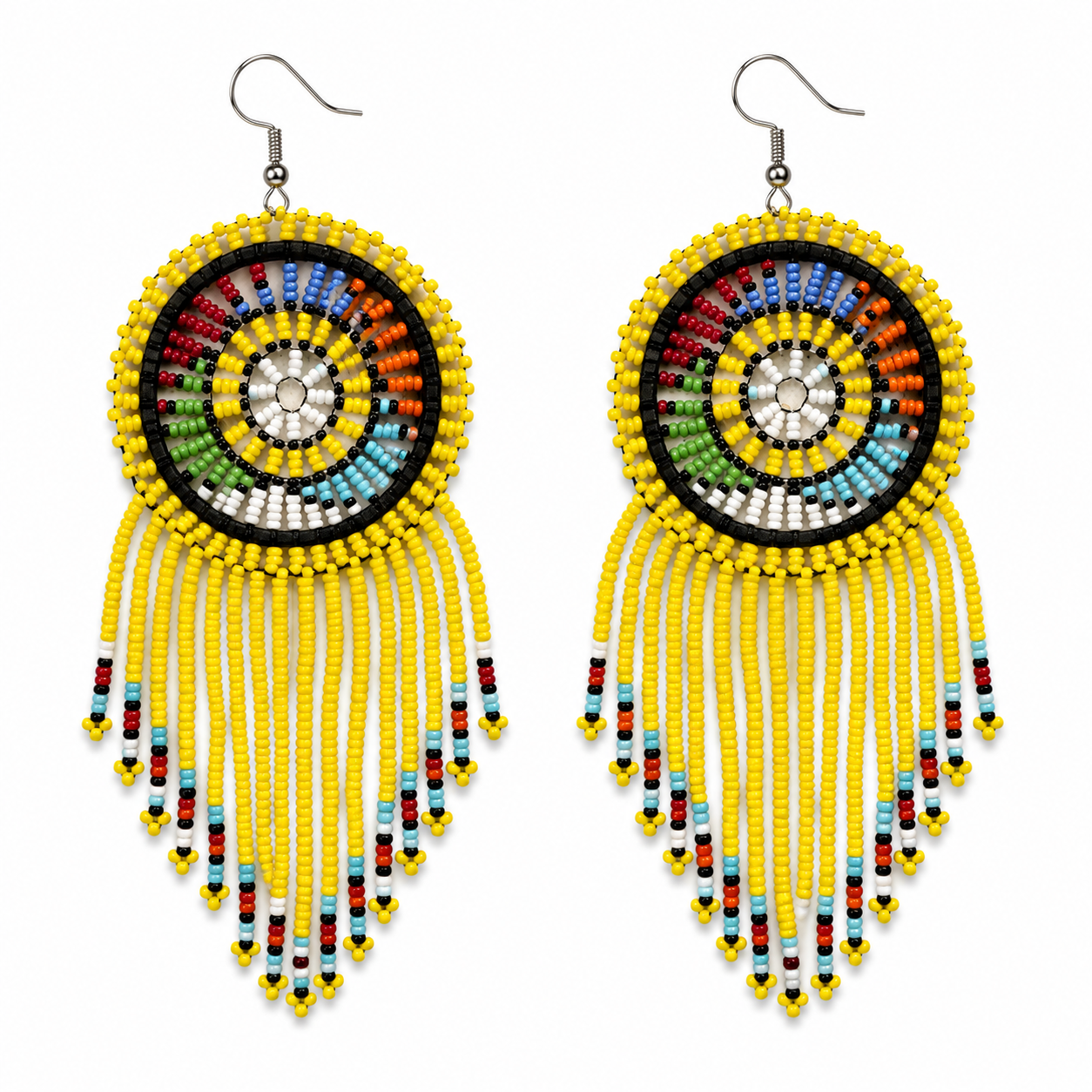 Halo Fringe Earrings