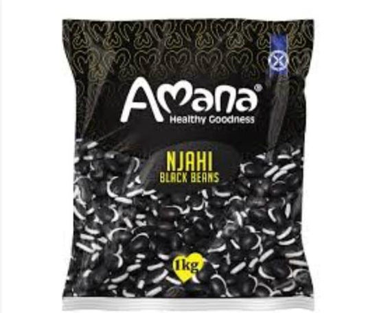 Black Beans (Njahi) 1kg (2.2lb)